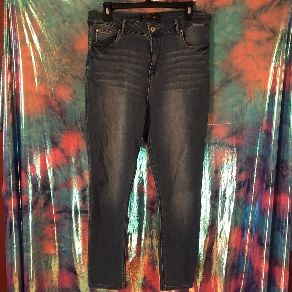 Ci Sono jeans medium wash high-rise